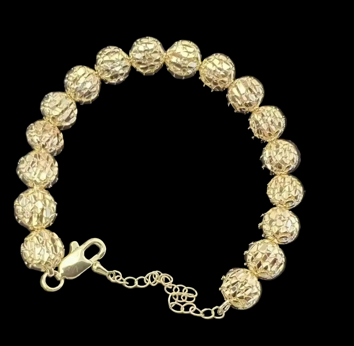 Circle Nugget Bracelet