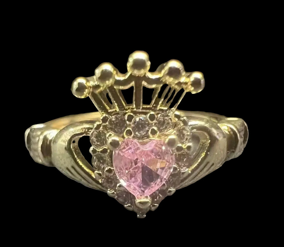 Fancy Pink Princess Ring