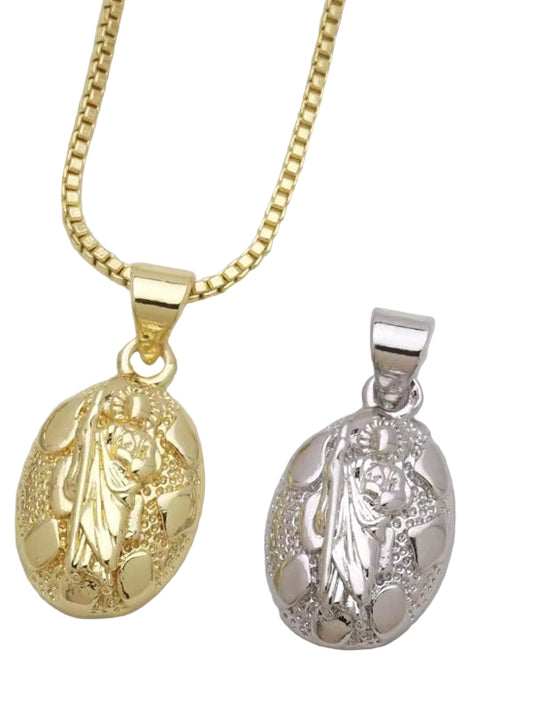 San Judas Nugget Necklace