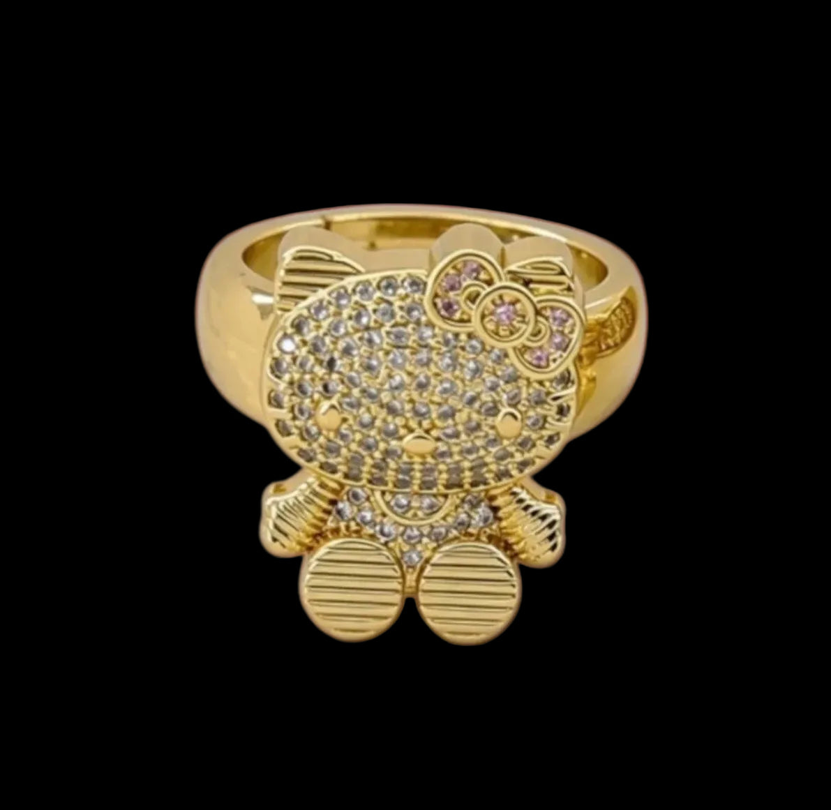 Icy Kitty Ring