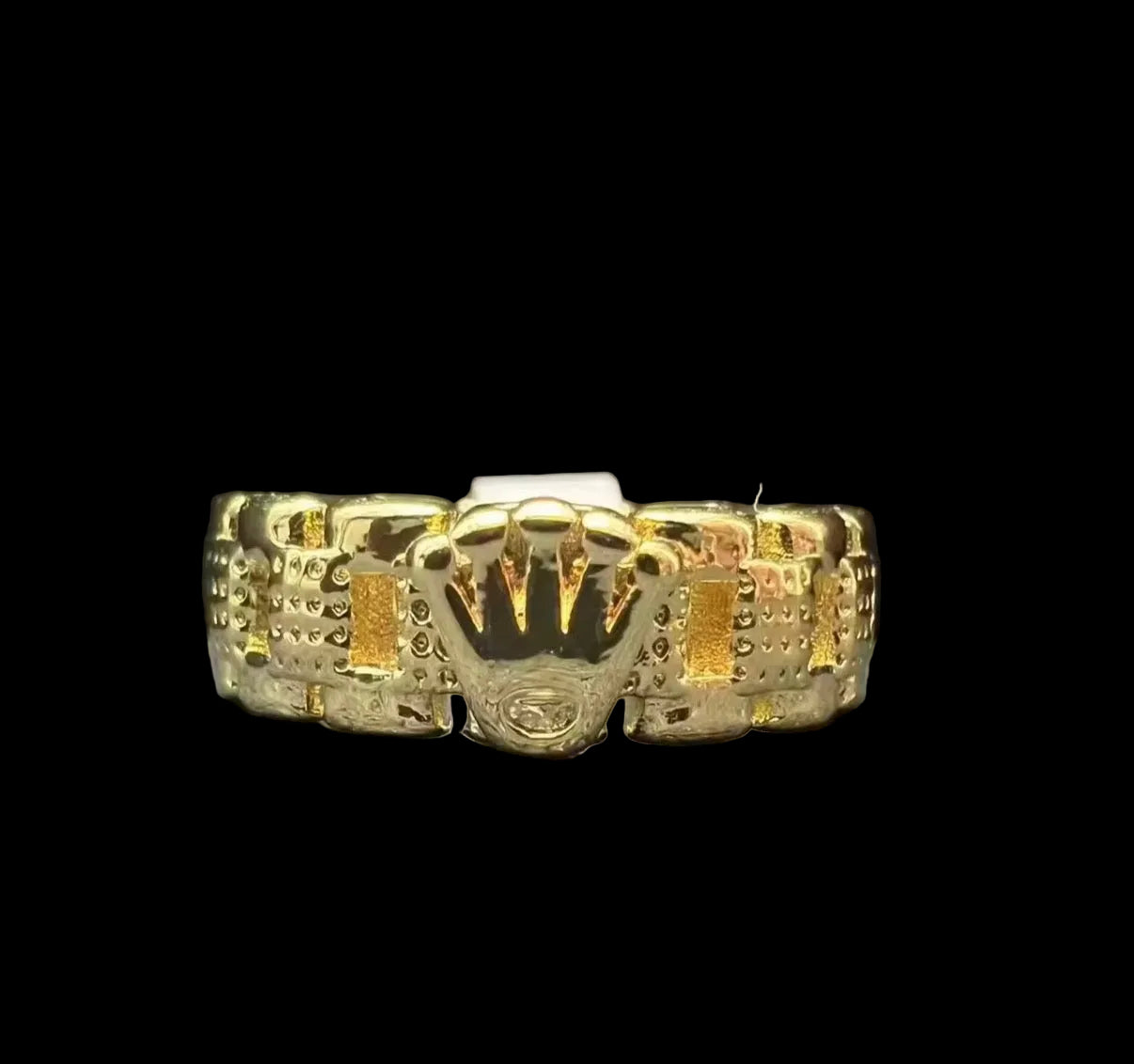 Crown Rolex Band Ring