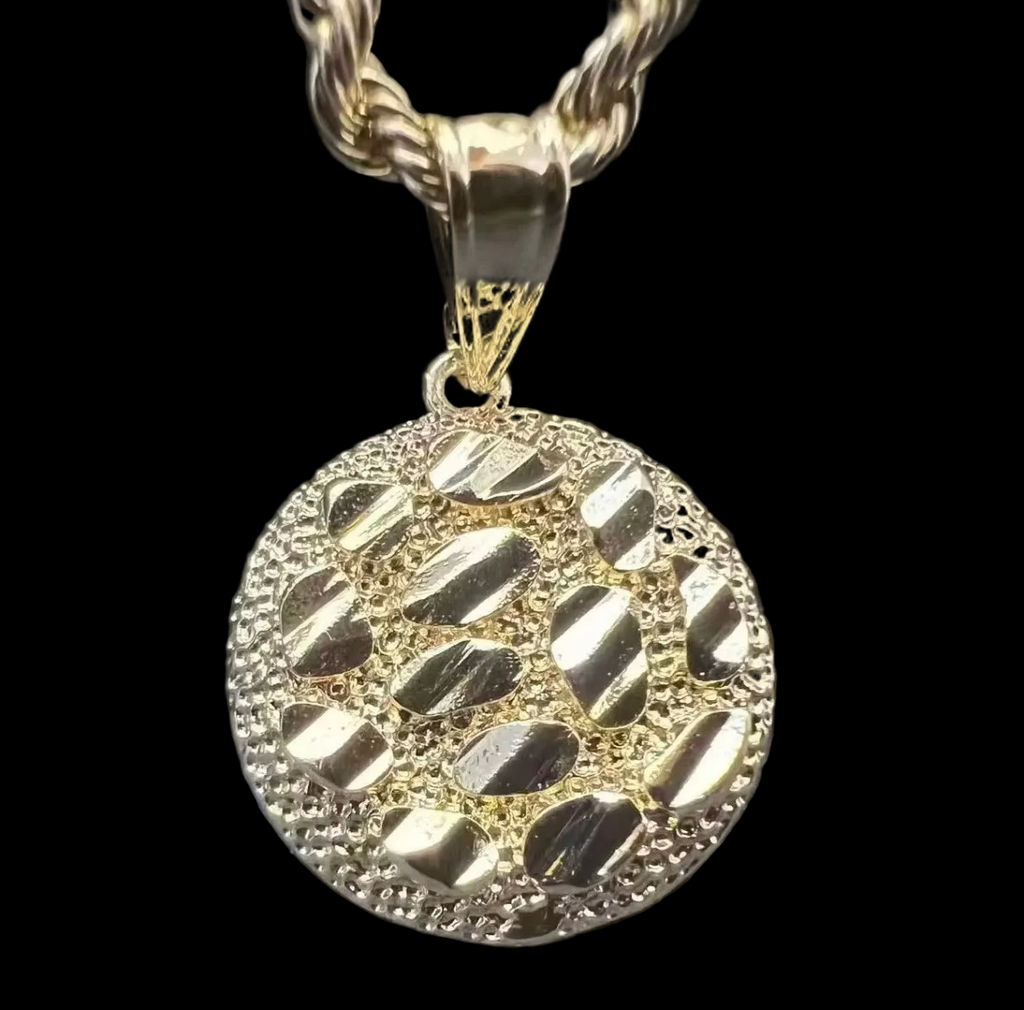 Circle Nugget Necklace