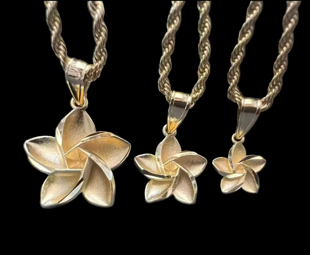 Plumeria Flower Necklace