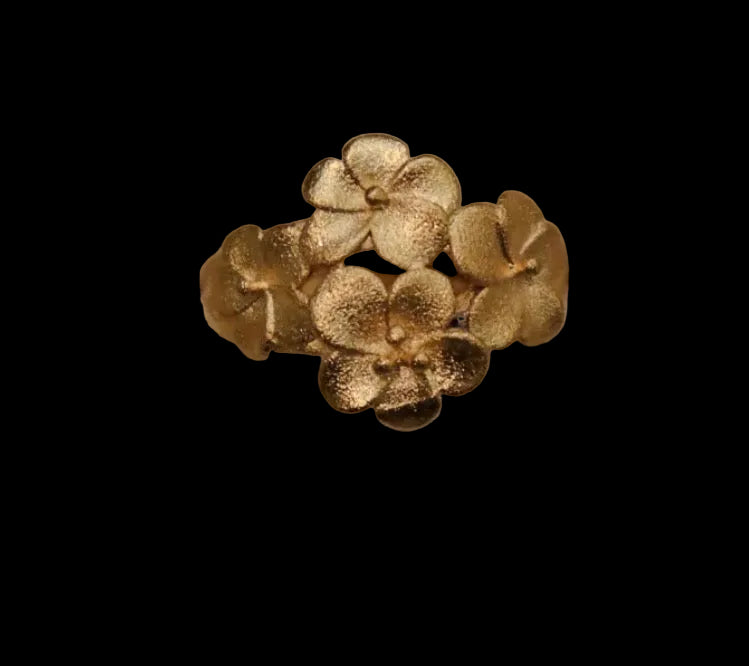 Golden Bloom Ring