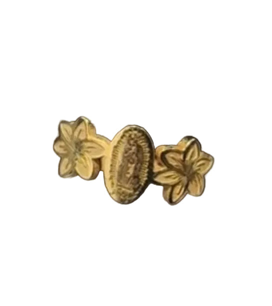 Plumeria Virgencita Ring