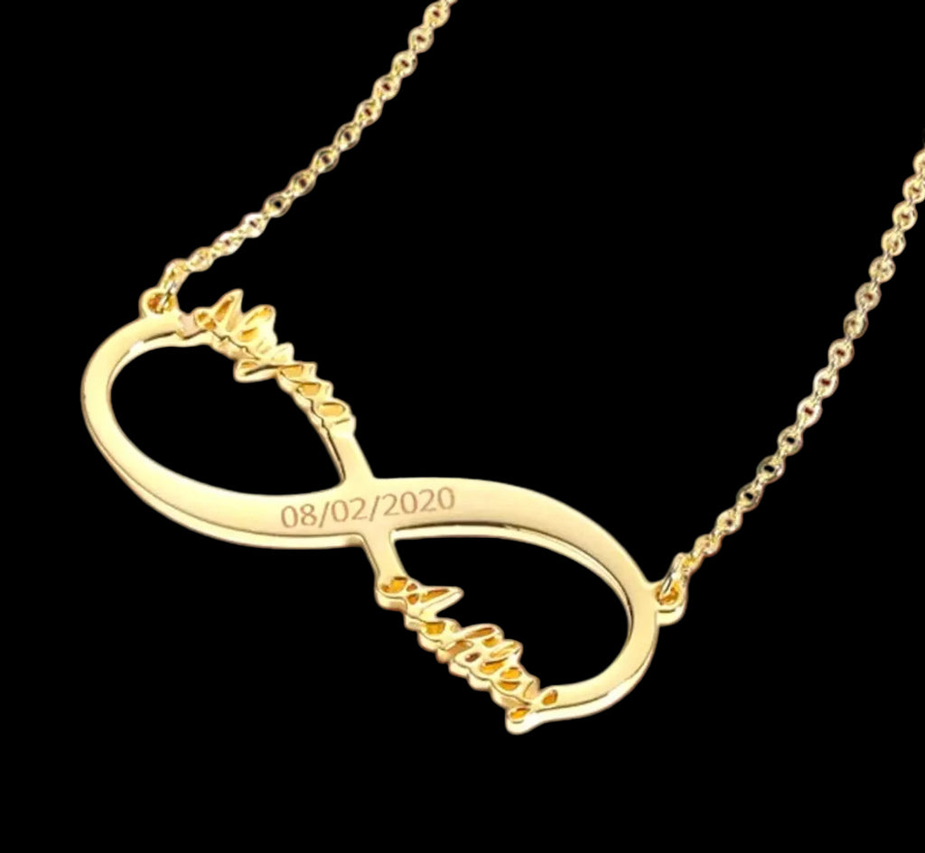 Infinity Love Name Necklace