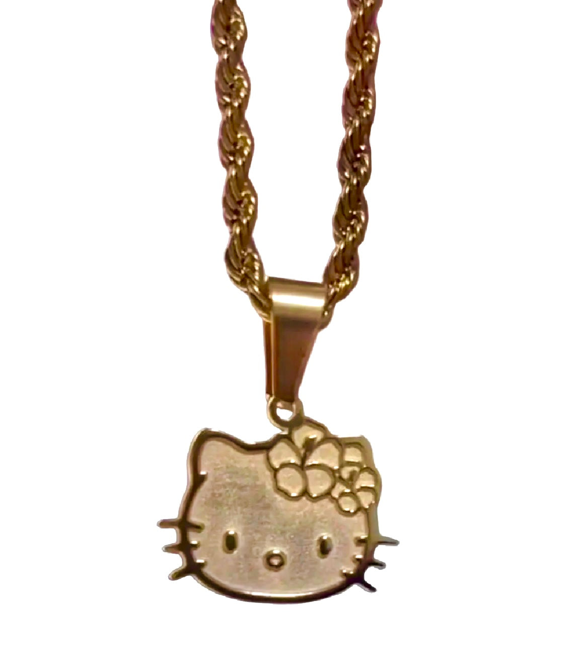 Hibiscus Hk Pendant Necklace