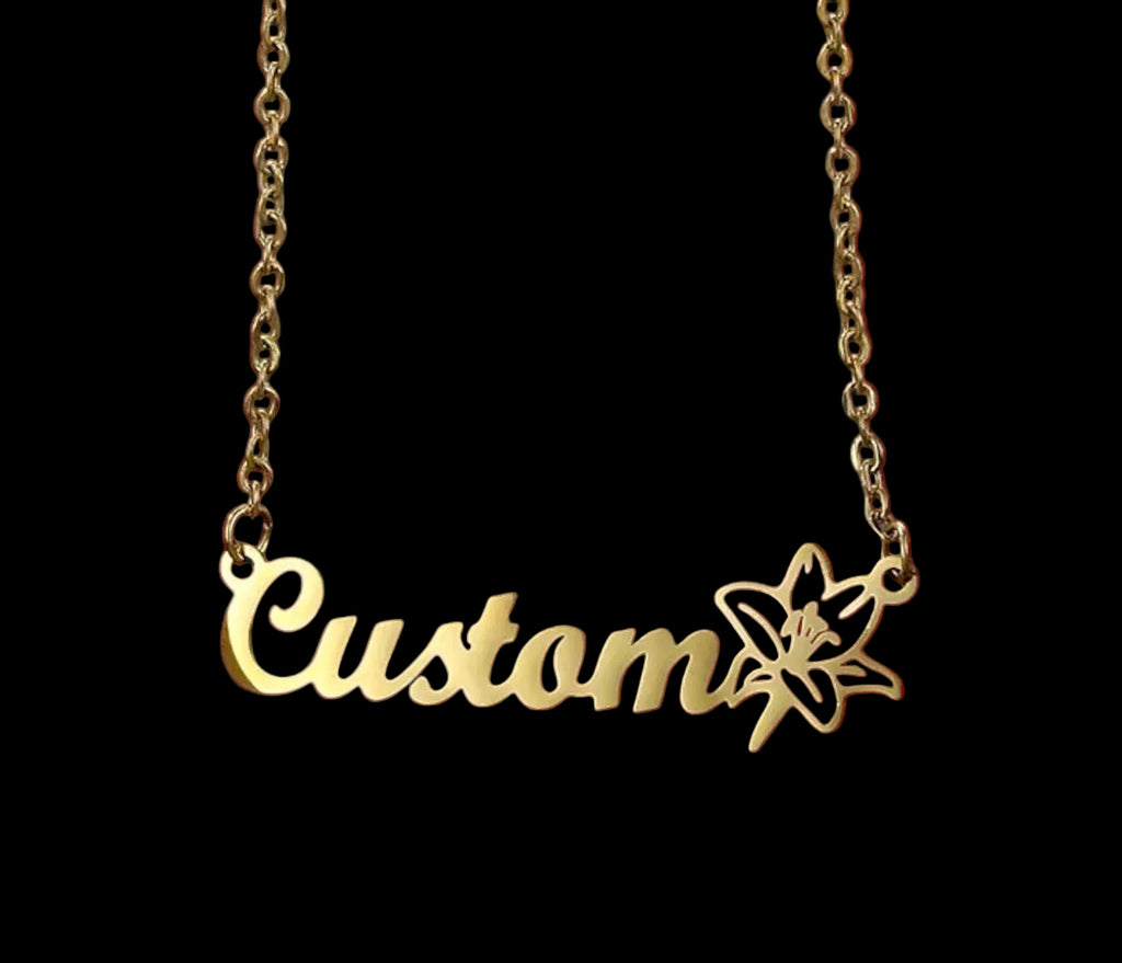 Lily Name Necklace
