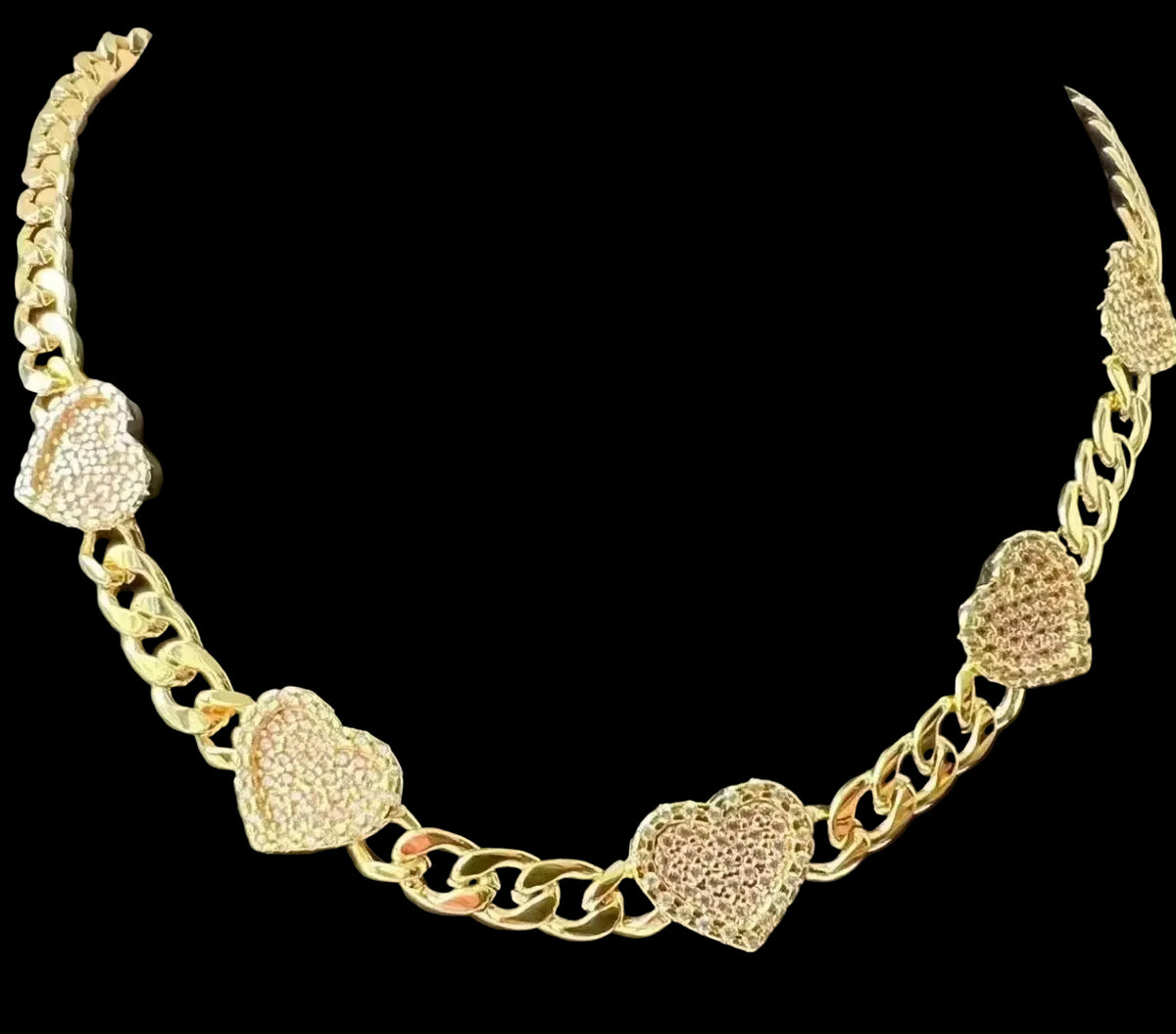 Heart Diamond Chain