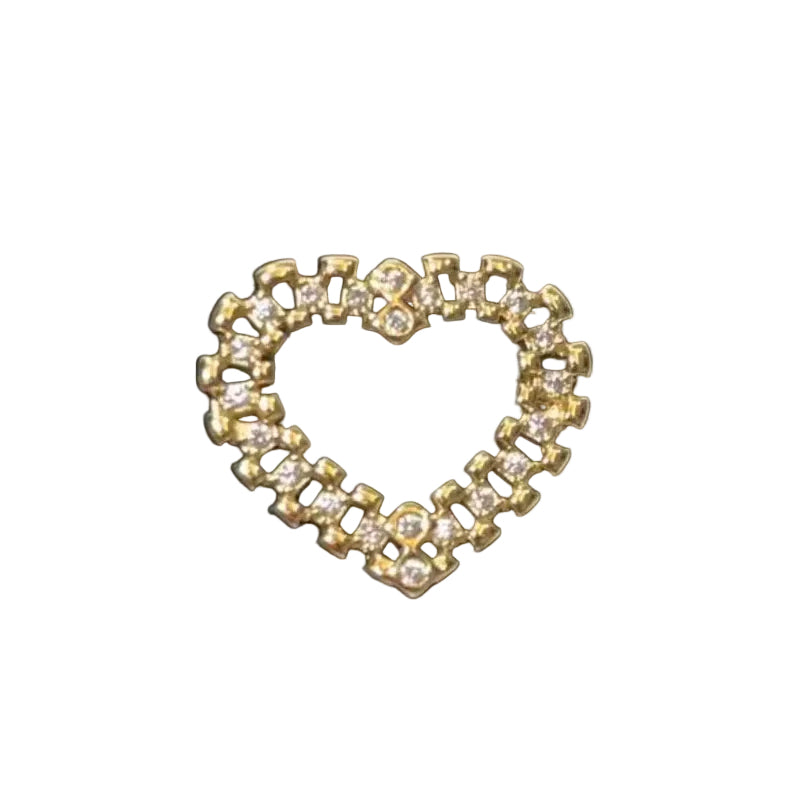 Diamond Heart Rolex Ring