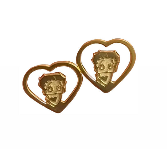 Heart Betty Earrings