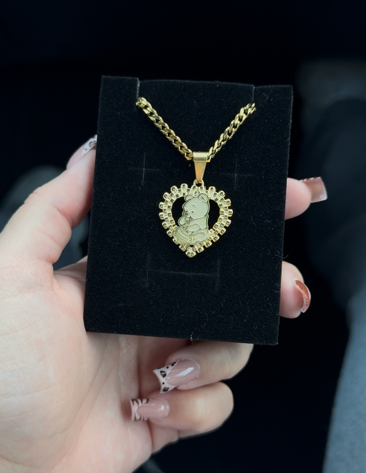 Rolex Winnie Pooh Necklace