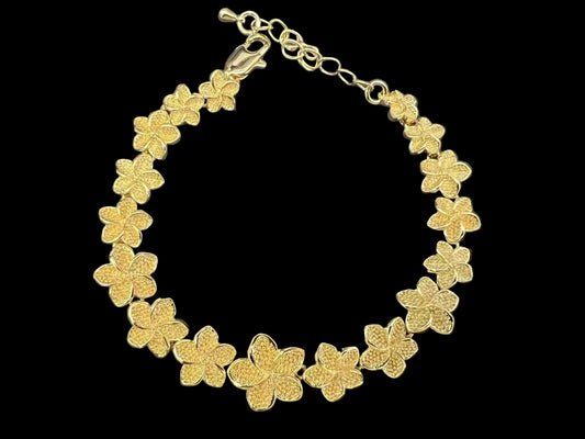 Viral Plumeria Bracelet