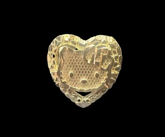 Heart Nugget Hk Ring