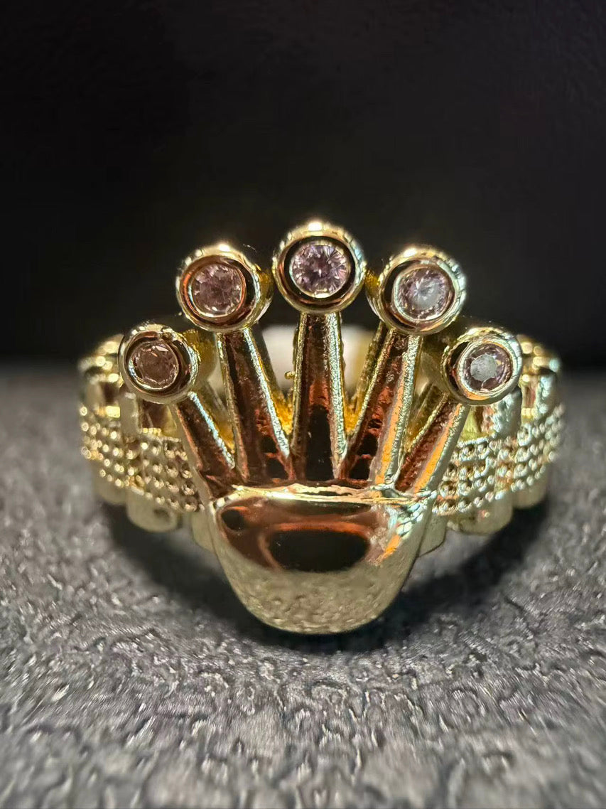 Diamond Crown Rolex Ring