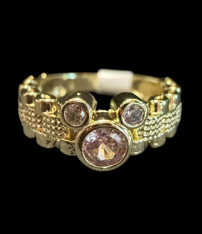 Pink Mouse Rolex Ring